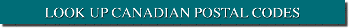 LOOK UP CANADIAN POSTAL CODES