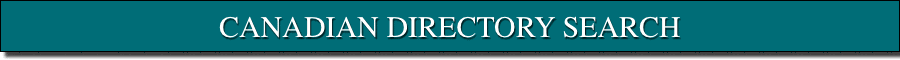 CANADIAN DIRECTORY SEARCH