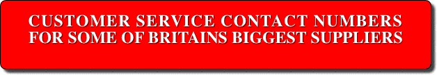 CUSTOMER SERVICE CONTACT NUMBERS 